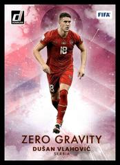 Dusan Vlahovic Soccer Cards 2022 Panini Donruss Zero Gravity Prices