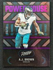 A. J. Brown [Purple] #PH-15 Football Cards 2023 Panini Prestige Power House Prices