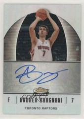 Andrea Bargnani [Autograph Refractor] #90 Basketball Cards 2006 Finest Prices