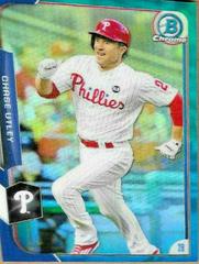 Chase Utley [Blue Refractor] #28 Baseball Cards 2015 Bowman Chrome Prices