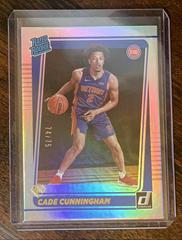 Cade Cunningham [75th Anniversary] Basketball Cards 2021 Panini Donruss Prices