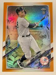 Aaron Judge [Orange Refractor] Baseball Cards 2021 Topps Chrome Prices