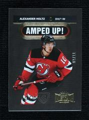 Alexander Holtz [Gold] #AU-21 Hockey Cards 2021 Skybox Metal Universe Amped Up Prices