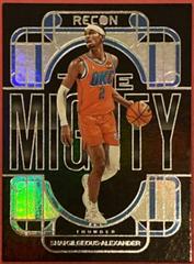 Shai Gilgeous-Alexander #3 Basketball Cards 2023 Panini Recon The Mighty Prices