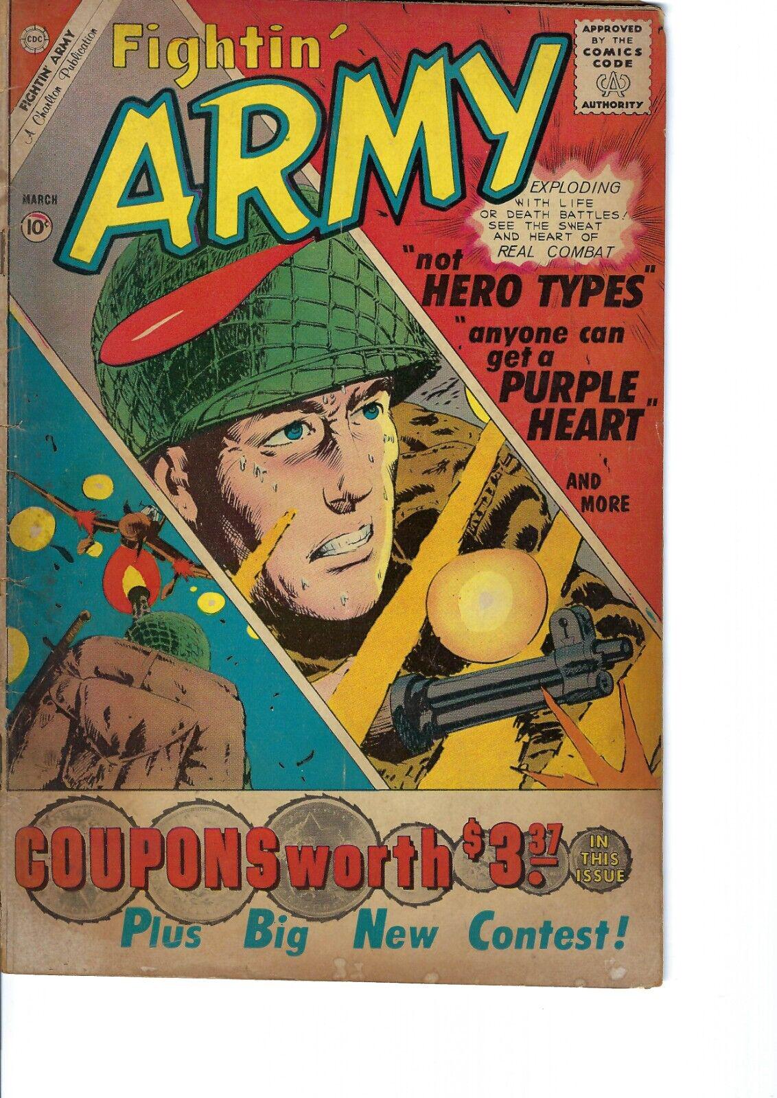 Fightin' Army #40 (1961) Comic Books Fightin' Army