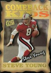 Steve Young #5 Football Cards 1997 Ultra Comeback Kids Prices