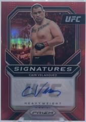 Cain Velasquez [Red] #SG-CVL Ufc Cards 2021 Panini Prizm UFC Signatures Prices
