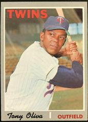 Tony Oliva #510 Baseball Cards 1970 Topps Prices