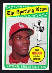Bob Gibson [All Star] Baseball Cards 1969 Topps Prices
