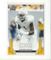 Stefon Diggs [Gold] Football Cards 2015 Leaf Draft Prices