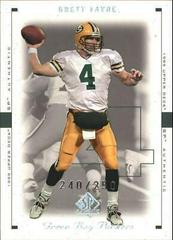 Brett Favre [Excitement] #32 Football Cards 1999 SP Authentic Prices