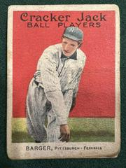 Cy Barger Baseball Cards 1915 Cracker Jack Prices