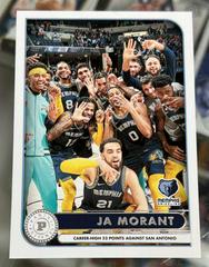 Ja Morant Basketball Cards 2022 Panini Hoops Presents Prices