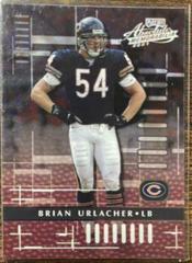 Brian Urlacher [Chicago Collection] #16 Football Cards 2001 Playoff Absolute Memorabilia Prices