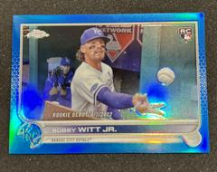 Bobby Witt Jr. [Blue] Baseball Cards 2022 Topps Chrome Update Prices