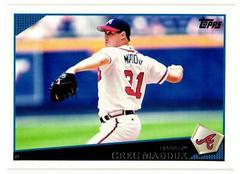 Greg Maddux Baseball Cards 2009 Topps Prices