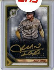 Juan Soto [Gold] #MFA-JS Baseball Cards 2023 Topps Museum Collection Framed Autographs Prices