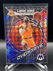 LeBron James Basketball Cards 2021 Panini Mosaic Overdrive Prices