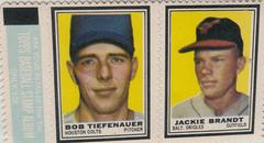 Bob Tiefenauer Baseball Cards 1962 Topps Stamps Prices