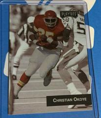 Christian Okoye Football Cards 1993 Playoff Prices