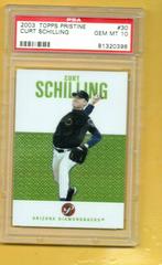 Curt Schilling #30 Baseball Cards 2003 Topps Pristine Prices