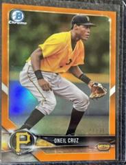 Nelson Cruz [Orange Refractor] #9 Baseball Cards 2018 Bowman Chrome Prices