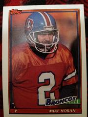 Mike Horan #560 Football Cards 1991 Topps Prices