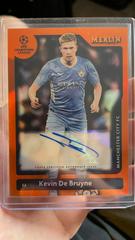 Kevin De Bruyne [Orange] Soccer Cards 2021 Topps Merlin Chrome UEFA Autographs Prices