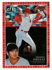 Shohei Ohtani [Red] #AA4 Baseball Cards 2019 Panini Donruss Action All Stars Prices