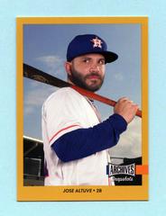 Jose Altuve [Gold] Baseball Cards 2017 Topps Archives Snapshots Prices