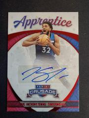 Karl Anthony Towns [Red] Basketball Cards 2021 Panini Chronicles Apprentice Signatures Prices
