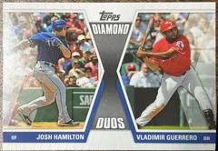 Josh Hamilton, Vladimir Guerrero Baseball Cards 2011 Topps Diamond Duos Prices