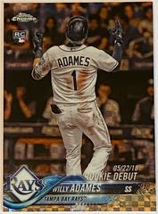Willy Adames [Refractor] #HMT100 Baseball Cards 2018 Topps Chrome Update Prices