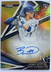 Bobby Witt Jr. [Gold] #B22-BW Baseball Cards 2022 Bowman's Best of Autographs Prices