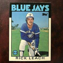 Rick Leach #63T Baseball Cards 1986 Topps Traded Tiffany Prices
