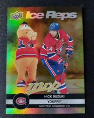 Nick Suzuki, Youppi! [Gold] Hockey Cards 2023 Upper Deck MVP Ice Reps Prices