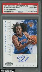 Chris Copeland Autograph #277 Basketball Cards 2012 Panini Contenders Prices