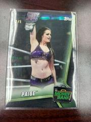 Paige [Black] Wrestling Cards 2019 Topps WWE Money in the Bank Prices