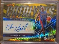 Chauncey Billups [Asia Gold] Basketball Cards 2021 Panini Spectra Catalysts Signatures Prices