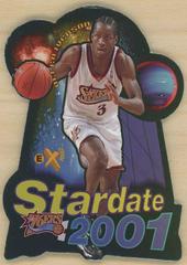 Allen Iverson [Stardate 2001] #7 of 15 SD Basketball Cards 1997 Skybox E-X2001 Prices