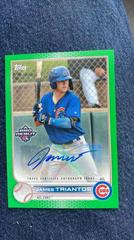 James Triantos [Autograph Green] #PD-1 Baseball Cards 2022 Topps Pro Debut Prices