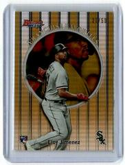 Eloy Jimenez [Gold Refractor] #9EJ Baseball Cards 2019 Bowman's Best 1999 Franchise Favorites Prices