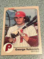 George Vukovich Baseball Cards 1983 Fleer Prices