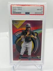 Oneil Cruz [Red] #9 Baseball Cards 2023 Topps Finest Prices