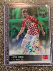 Anton Stach [Neon Green Refractor] Soccer Cards 2021 Stadium Club Chrome Bundesliga Autographs Prices