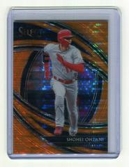 Shohei Ohtani [Orange Pulsar] #112 Baseball Cards 2020 Panini Select Prices