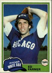 Ed Farmer #36 Baseball Cards 1981 Topps Prices
