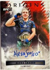 Alexa Grasso [Blue] #OA-AGR Ufc Cards 2023 Panini Chronicles UFC Origins Autographs Prices
