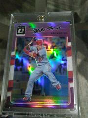 Mike Trout [Purple] Baseball Cards 2017 Panini Donruss Optic Prices