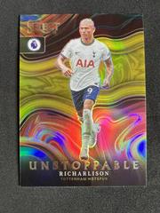 Richarlison [Gold] #13 Soccer Cards 2022 Panini Select Premier League Unstoppable Prices